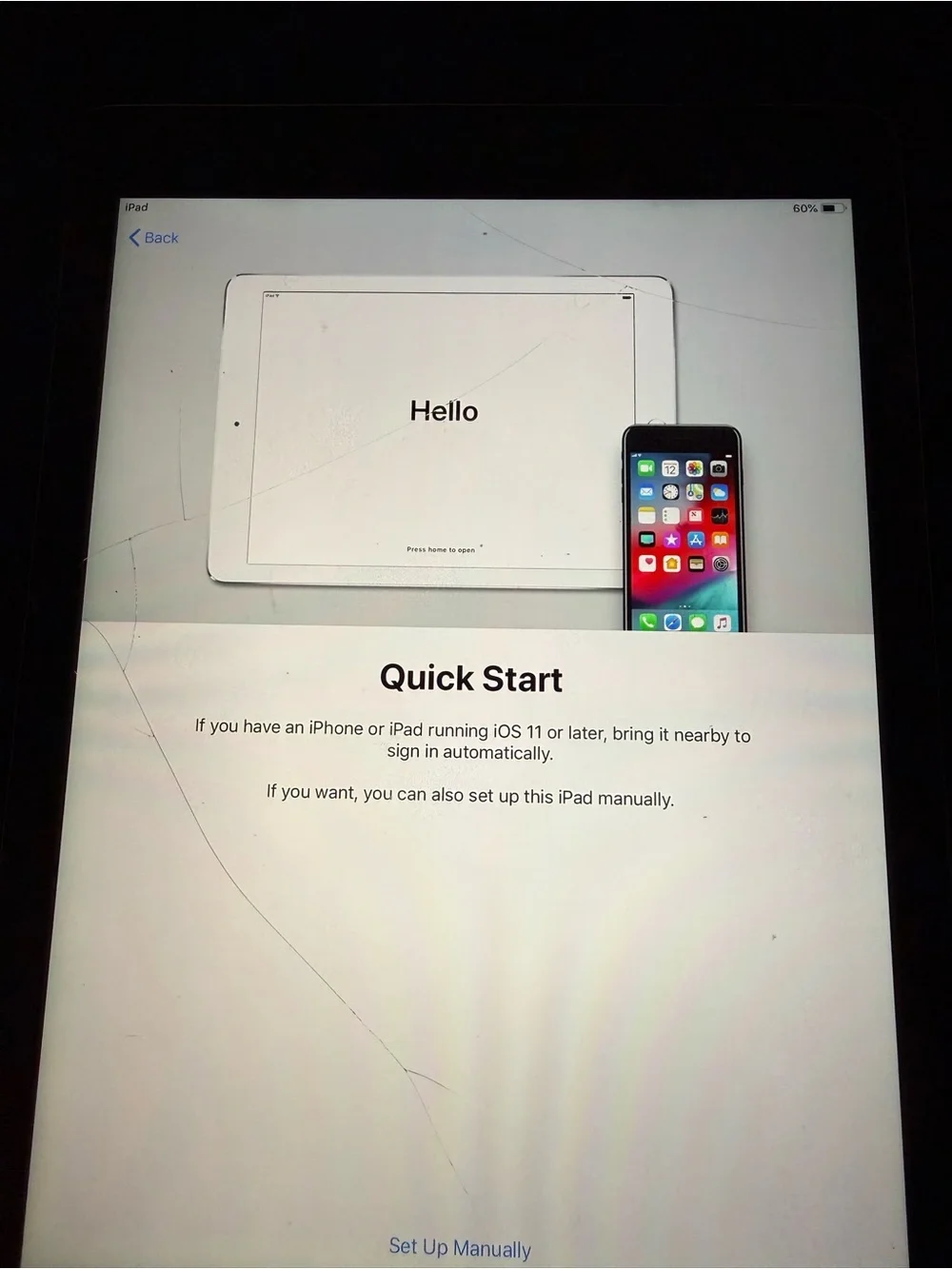 iPad Air (2014) 64gb WIFI ONLY (Screen needs to be replaced)
